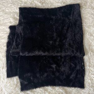 Zara Black Oversized Scarf